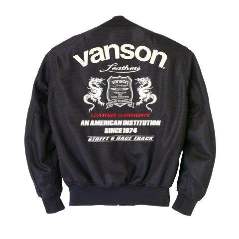 VANSON（バンソン） メッシュMA-1ジャケット メンズサイズ VS24101S