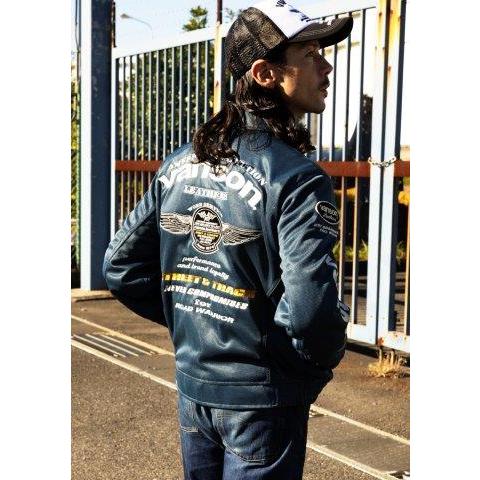 VANSON（バンソン） メッシュスウィングトップジャケット メンズ