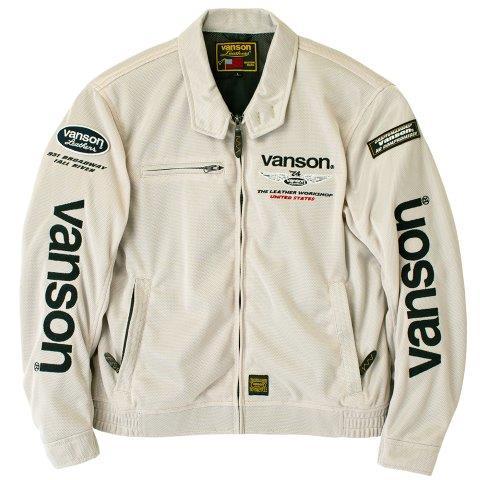 VANSON（バンソン） メッシュスウィングトップジャケット メンズサイズ