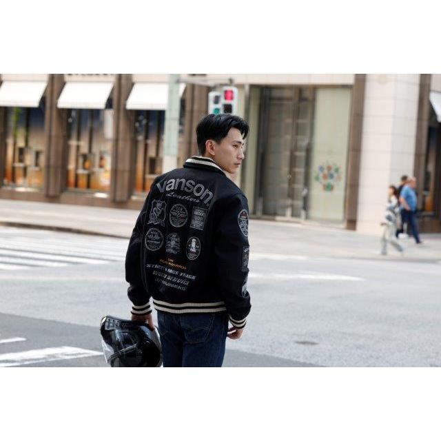 VANSON（バンソン） アワードジャケット メンズサイズ VS25107W