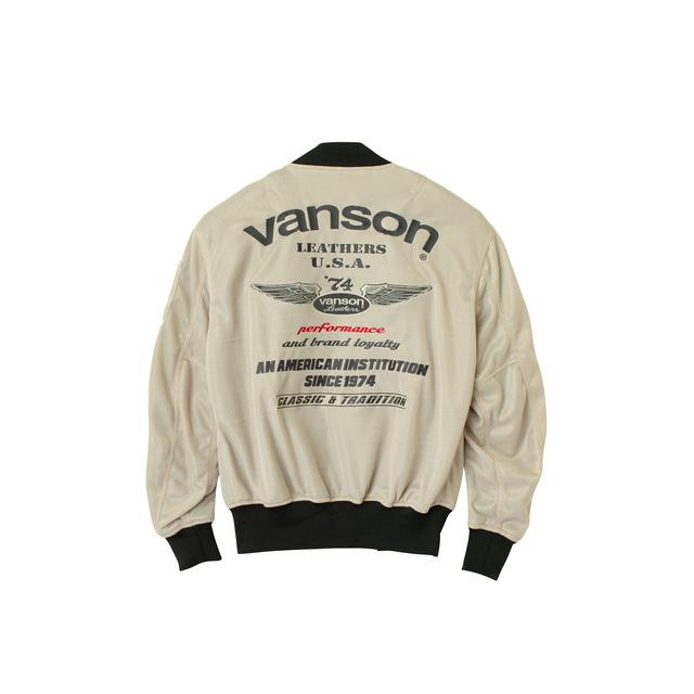 VANSON（バンソン） メッシュMA-1ジャケット メンズサイズ VS26101S