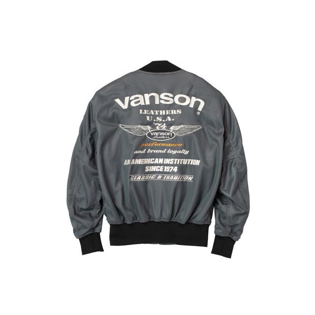 VANSON（バンソン） メッシュMA-1ジャケット メンズサイズ VS26101S