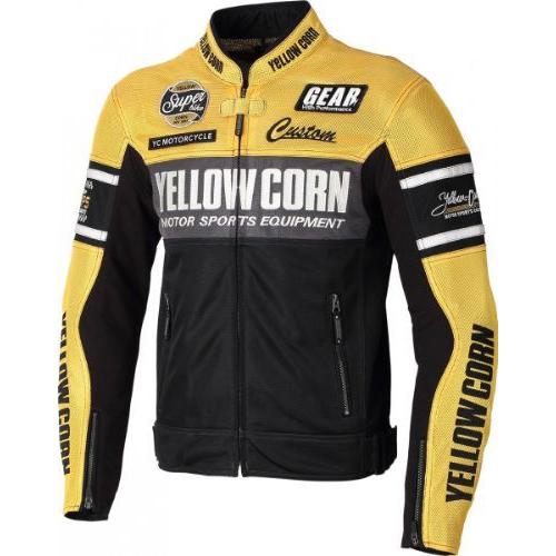 公式 あすつく イエローコーン Yellowcorn メッシュジャケット バイク メンズ 春夏 イエロー ブラック Llサイズ 1104 日本全国送料無料 Johnydar Com