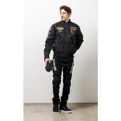 YELLOW CORN ウィンタージャケット YB-4302 ブラック YeLLOW CORN（イエローコーン） ウィンタージャケット メンズサイズ YB