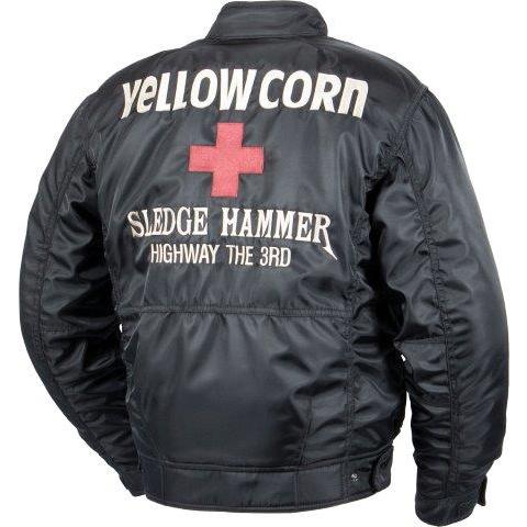 イエローコーン　ジャケット YB-5300 ブラック YeLLOW CORN（イエローコーン） ウィンタージャケット メンズサイズ YB