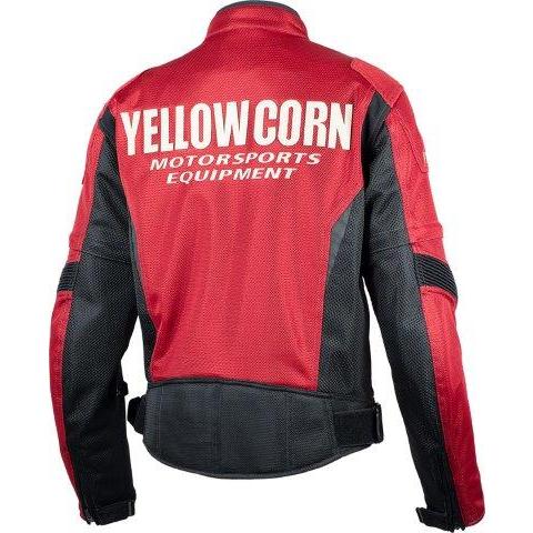 イエローコーン　yellow corn メッシュジャケット　レッド　サイズL YeLLOW CORN（イエローコーン） メッシュジャケット メンズサイズ YB