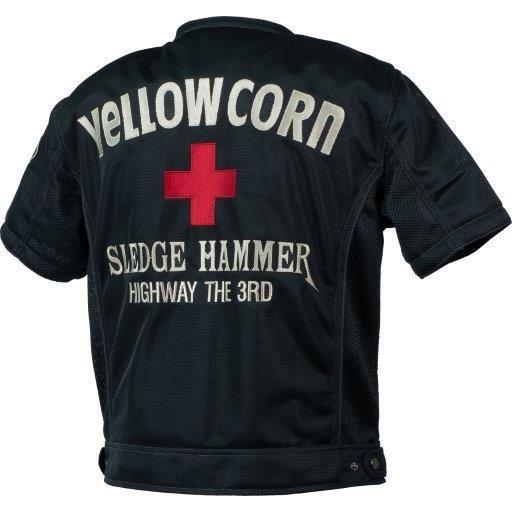 ☆ イエローコーン プロテクティブメッシュTシャツ YMT-007 Lサイズ ☆ YeLLOW CORN イエローコーン YMT-007 プロテクティブメッシュT