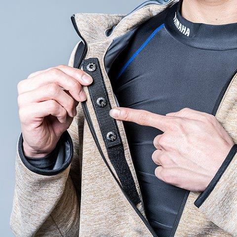 ワイズギア ヤマハ スウェットジャケット ブラック XLサイズ YAS77-SA
