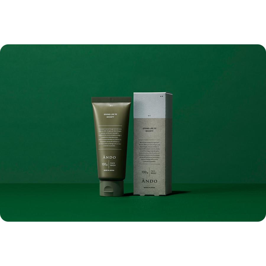 フェイスウォッシュ 洗顔 ANDO FACE WASH : シーオーメディカル