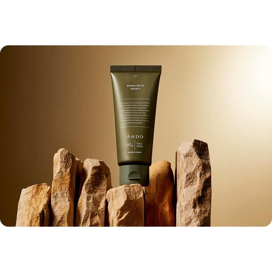【新品・未使用】ANDO フェイスウォッシュ&ローション&エマルジョンセット ANDO TRAVEL SET - Co-medical+ 公式サイト | シーオー