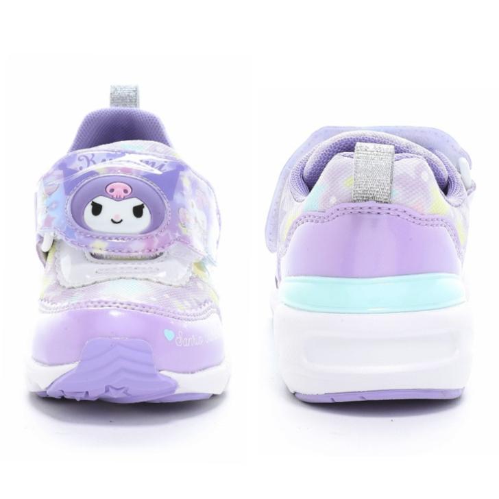 ムーンスター サンリオ キャラクターシューズ ＳＡ Ｃ０４０ＬＥ クロミ ポムポムプリン シナモロール ハローキティ 子供靴 光る靴 女児 抗菌防臭の画像