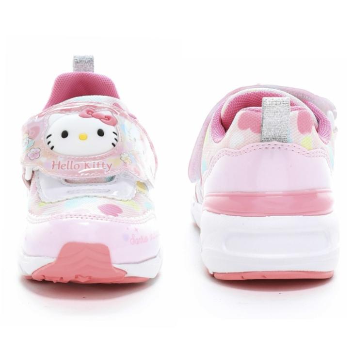 ムーンスター サンリオ キャラクターシューズ ＳＡ Ｃ０４０ＬＥ クロミ ポムポムプリン シナモロール ハローキティ 子供靴 光る靴 女児 抗菌防臭の画像