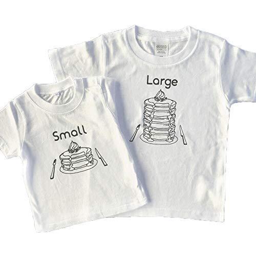 出産祝い 2人目 兄弟 姉妹 おそろい パンケーキ Small Largeg プリント Tシャツ 2枚組 ギフトセット 90cm 150cm A B08nwyfpf7 コンフォトラストストア4号店 通販 Yahoo ショッピング