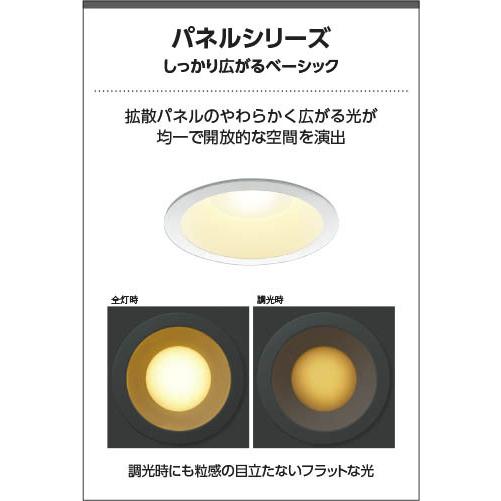 KOIZUMI（コイズミ） 屋内屋外兼用 LEDパネルダウンライト 高気密SB 防