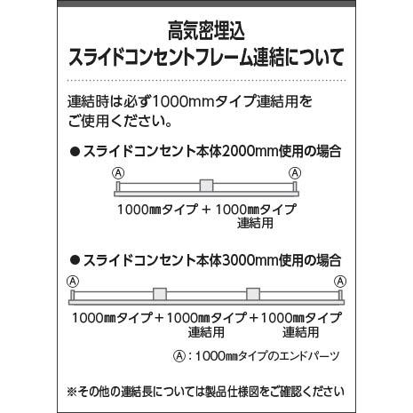 コイズミ照明 高気密埋込スライドコンセントフレーム マットブラックアルマイト AE55016Eの画像
