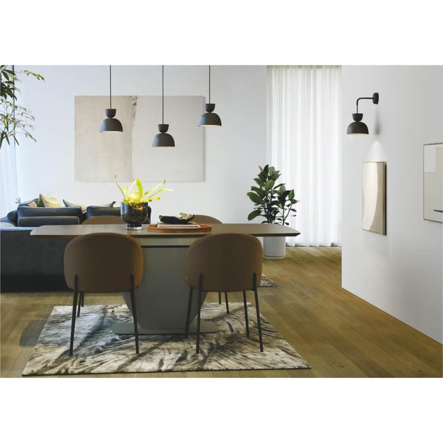 コイズミ LEDペンダント 60W相当 earthy pendant 高さ調節可能 ブラウン 温白色：AP54179の画像