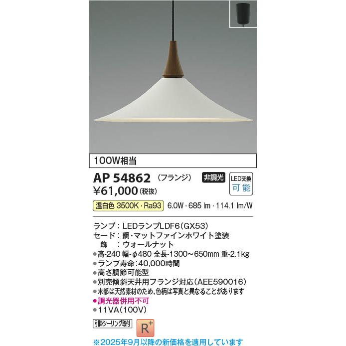 KOIZUMI（コイズミ） コイズミ照明 LEDペンダントライト 100W相当 高