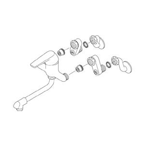 SANEI(水栓金具) サンエイ 水栓金具 シングル取替用混合栓 SANEI(水栓金具) サンエイ 水栓金具 シングル取替用混合栓