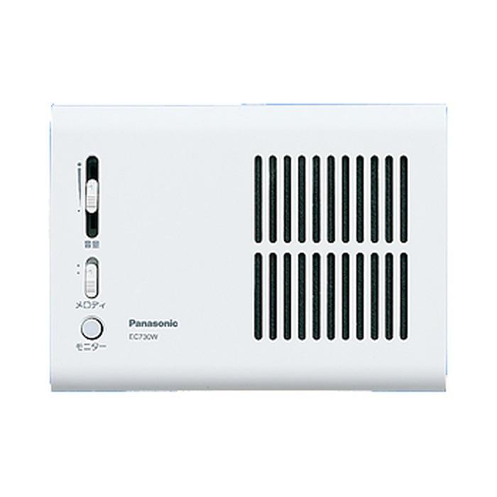 Panasonic メロディサイン３種音　EC730Wホワイト　22個まとめ売り Panasonic（パナソニック） 配線器具 メロディサイン(3種音)AC100V式