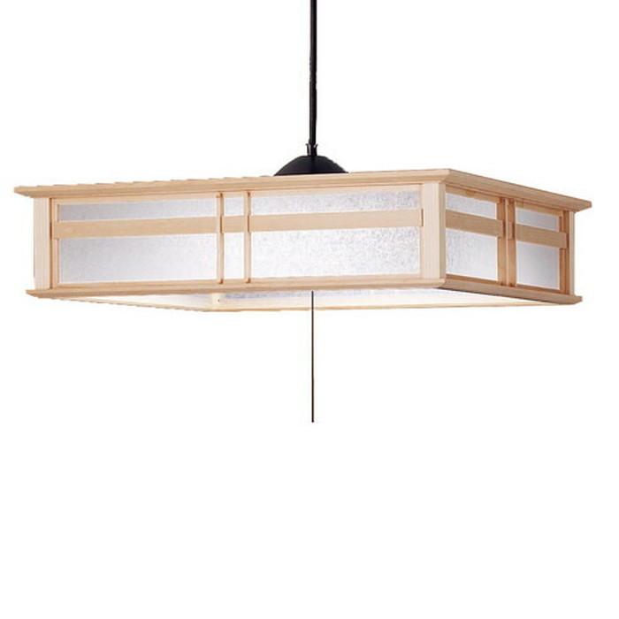 パナソニック 和風LEDペンダントライト プルスイッチ付 適用畳数〜8畳 昼光色：LGB12621LE1