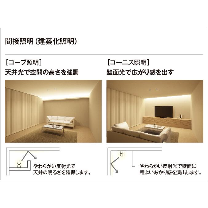 オーデリック LED間接照明 スリムタイプ 高演色 非調光 ノーマルパワー