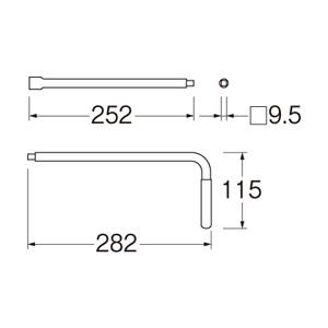 サンエイ 工具 立水栓締付工具セット R3510S｜comfort-shoumei｜04