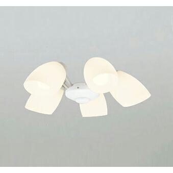 オーデリック LEDシーリングファン用灯具 WF801P1専用 高演色 〜6畳 調光・光色切替 5灯 オフホワイト:WF804PR