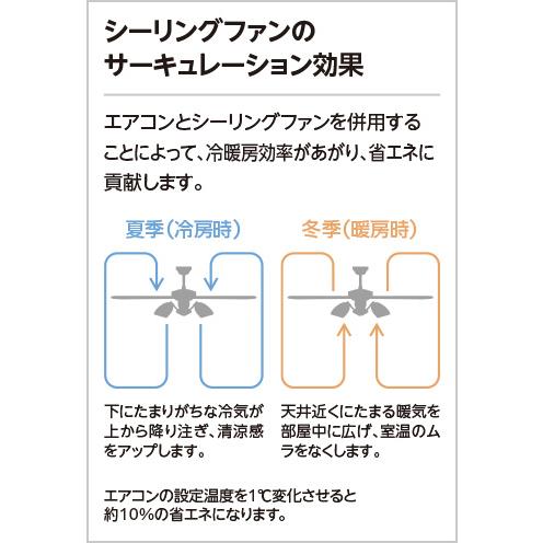 ODELIC（オーデリック） シーリングファン本体 DC MOTOR FAN 4枚羽根