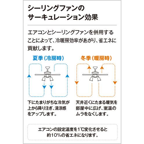 ODELIC（オーデリック） シーリングファン AC MOTOR FAN 器具本体 直付