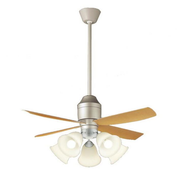 ダイコー シーリングファン 〜4.5畳 黒 広角 LED（電球色） DCH-41044Y