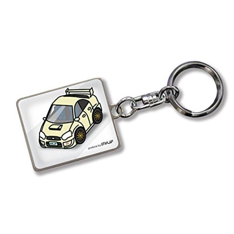 ファッション 22新作 Pre Autumn Mkjp カスタムキーホルダー インプレッサ Gdb ベース ホワイト 車カラー クリーム Okbstcjvh6 Www Tritop Com Br