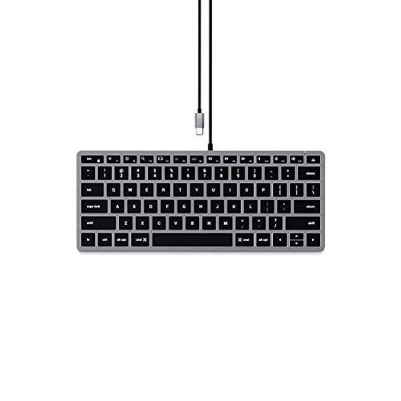 Satechi スリム W1 有線 バックライトキーボード USB-C接続 (MacBook Pro/M1/Air, iMac, Mac M  :20220726163319-00574:Comfort Space - 通販 - Yahoo!ショッピング