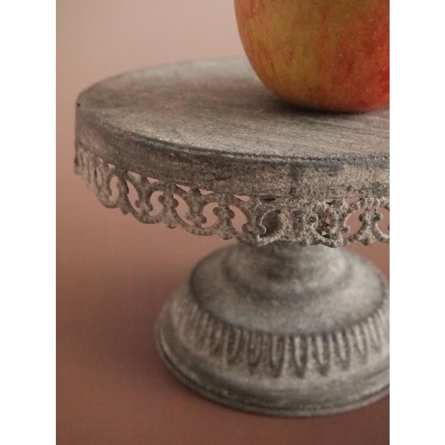 インテリア雑貨 クラシカル ブリキディスプレイスタンド S ケーキ