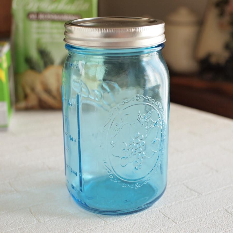 限定】 Ball ボール メイソンジャー 16oz 100周年記念 ブルー 6本 限定】 Ball ボール メイソンジャー 16oz 100周年記念 ブルー 6本