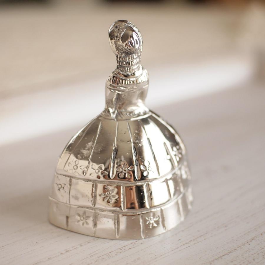 クラシック ディナーベル 呼び鈴 アンティーク調 貴婦人 : 雑貨屋