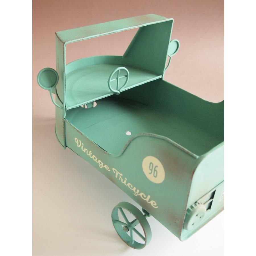 ブリキトラック⭐︎ガーデニング ブリキ ガーデニング雑貨 トライスクル トラック プランター 植木鉢 鉢