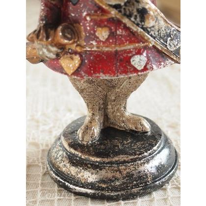 インテリア雑貨 不思議の国のアリス トランプウサギ S アンティーク