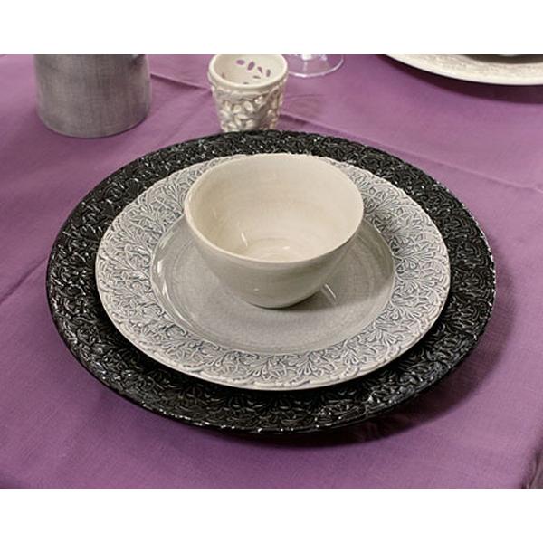 新品未使用 超美品★MATEUSマテュース　グレー　レースプレート21cm 2枚 レースプレート 21cm | ケーキ皿・パン皿におすすめ