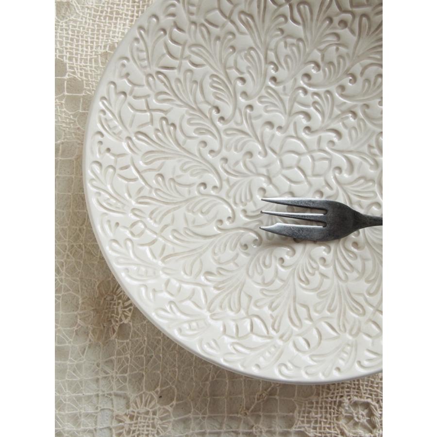 ★新品未使用 超美品 ★MATEUSマテュース　ディナー皿　デザート皿　箸置き プレート 皿 北欧食器 マテュース フルレース 20cm アンティーク