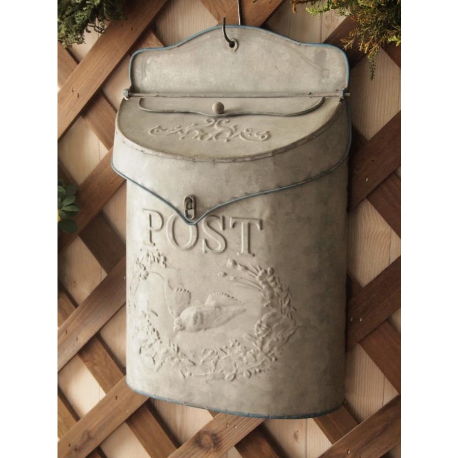 郵便ポスト おしゃれ 壁掛けブリキ郵便受け メールボックス オールド