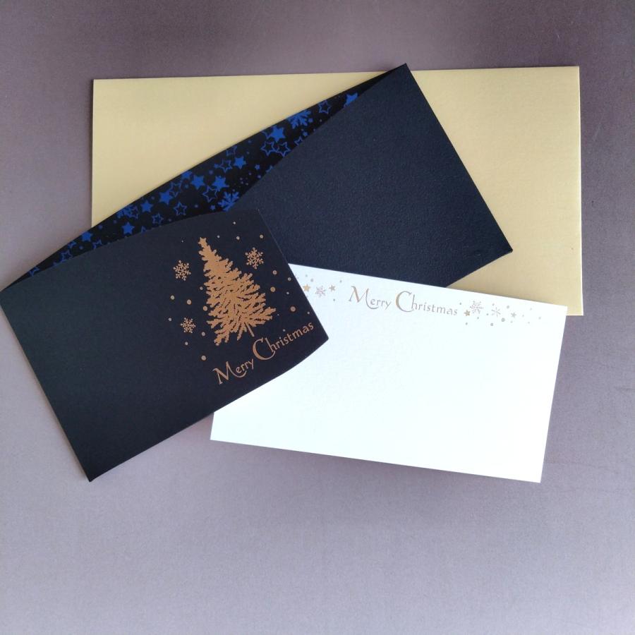 グリーティングカード クリスマスツリー レーザーカット クリスマス