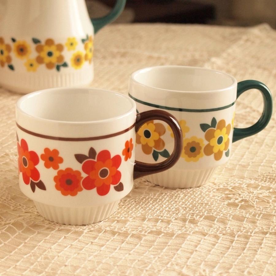 おしゃれ 北欧雑貨 レトロ マグカップ アンティーク調 Kp 4300 雑貨屋カンフィ 通販 Yahoo ショッピング