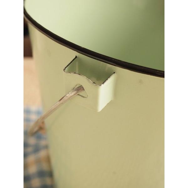 ホーロー雑貨 ホーロー バケツ グリーン 北欧雑貨 ナチュラル