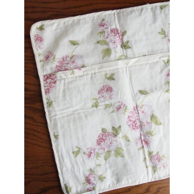 アンティーク調 カントリー雑貨 コットン 多針キルト クッションカバー