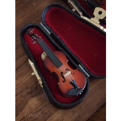 ピンバッジ ミニチュア楽器 バイオリン｜comfy-shop｜06