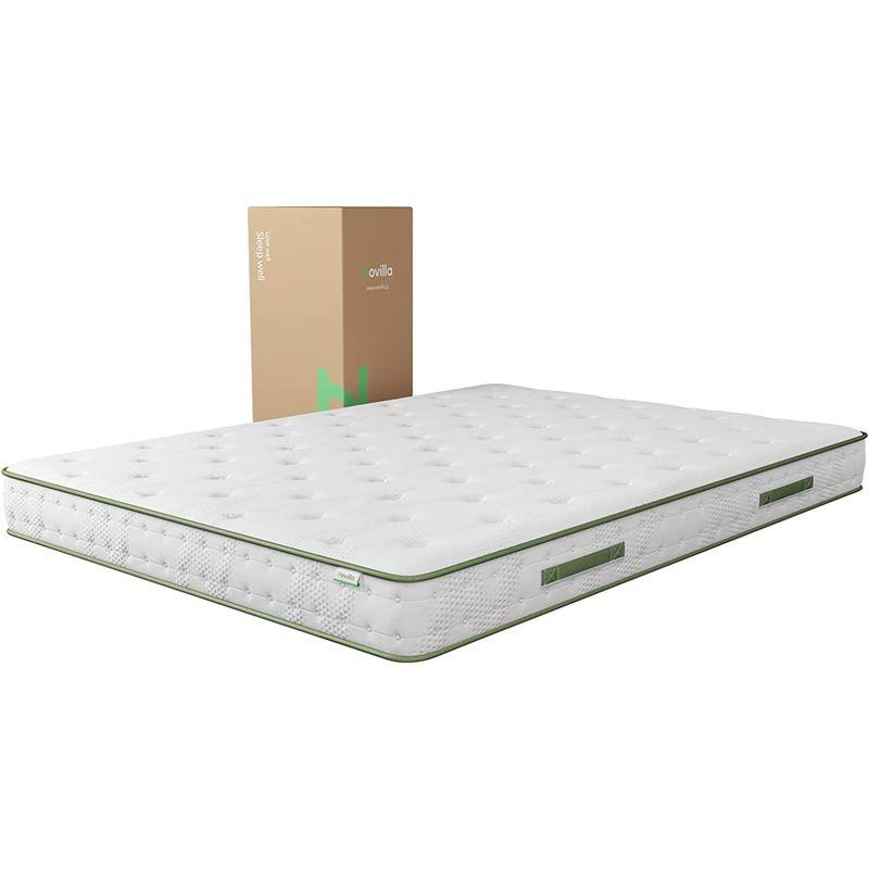Novilla マットレス セミダブル 高反発 ポケットコイルマットレス 高