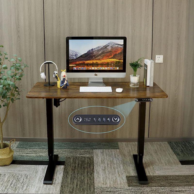 電動昇降デスク Suhapup ゲーミングデスク 机 電動式 パソコンデスク 120×60CM 電動昇降式スタンディングデスクつくえ pcデ Suhapup ゲーミングデスク 電動式 パソコンデスク 120×60CM 電動昇降式スタンディングデスクつくえ pcデ