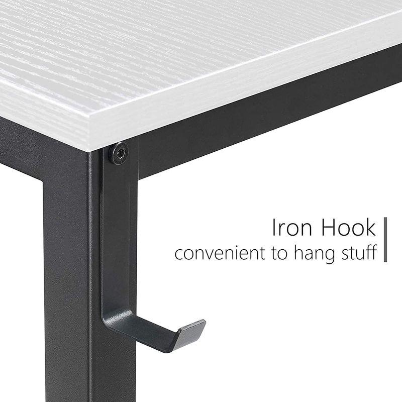 Cubiker L字デスク パソコンデスク ラック付きデスク 収納シェルフ ゲーミングデスク 机 勉強机 作業机 学習机 オフィスデスク コ パソコンデスク ラック付きデスク ゲーミングデスク L字デスク 収納シェルフ 勉強机 作業机 学習机 オフィスデスク