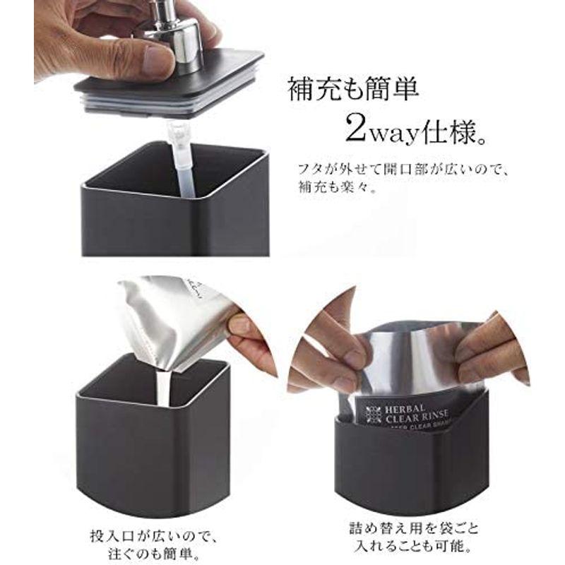 キッチン用品 (タワー) tower マグネットツーウェイディスペンサー 3本セット 詰め替え容器 Magnet 2way Dispenser 3set｜comfyfactory｜03