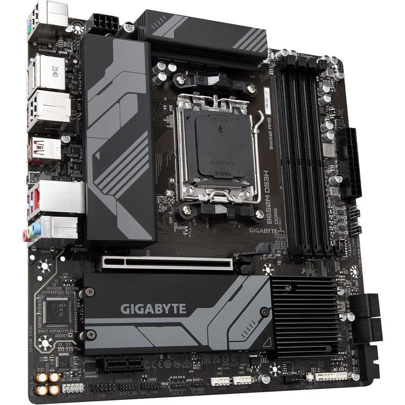 マザーボード GIGABYTE B650M DS3H Micro-ATX AMD B650 チップセット搭載 MB5900 AMD マザーボード B650M DS3H Micro ATX B650 チップセット搭載 MB5900
